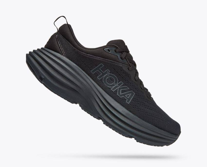 Hokas Shoes | Bondi 8-Black / Black