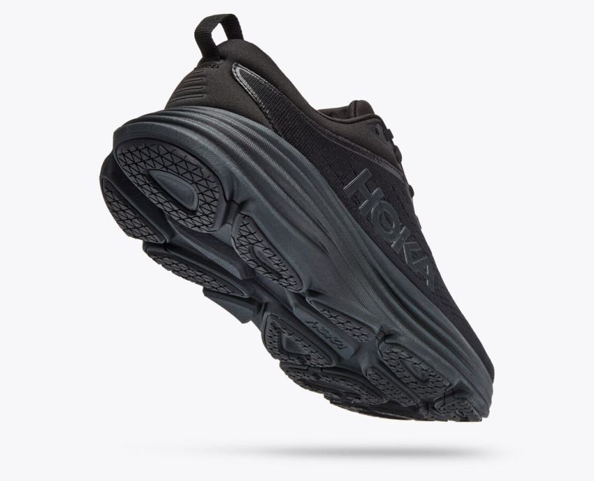 Hokas Shoes | Bondi 8-Black / Black