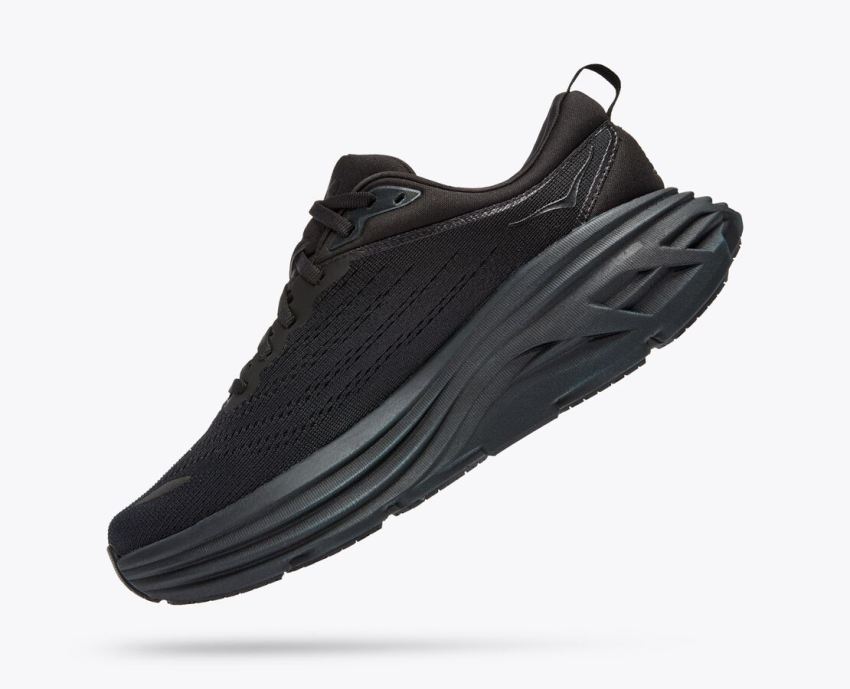 Hokas Shoes | Bondi 8-Black / Black