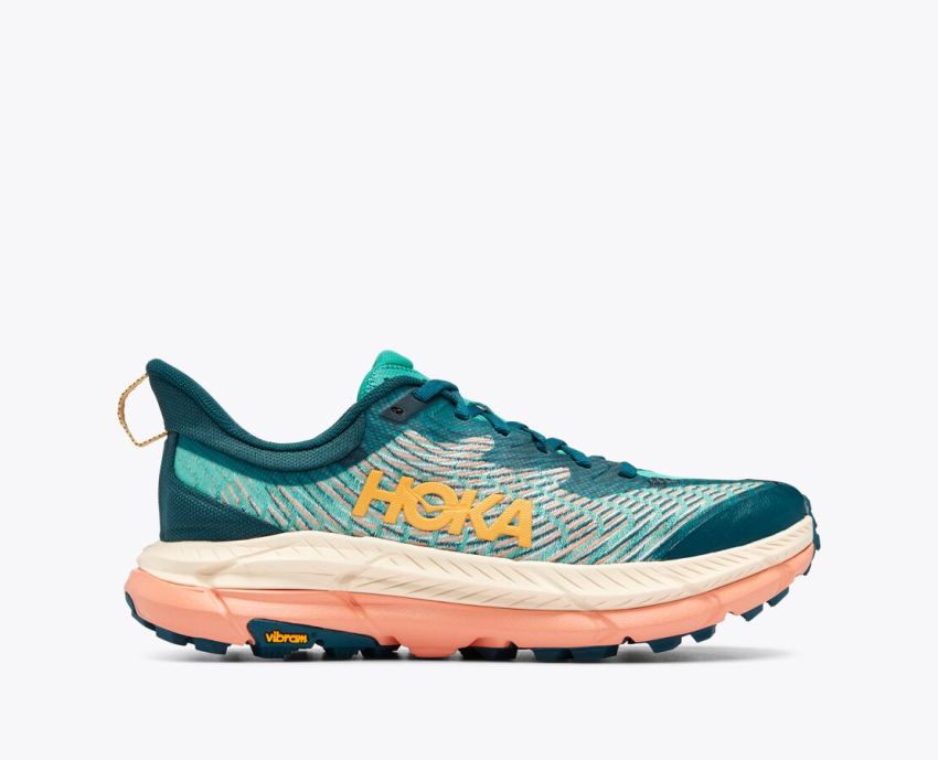 Hokas Shoes | Mafate Speed 4-Deep Teal / Water Garden