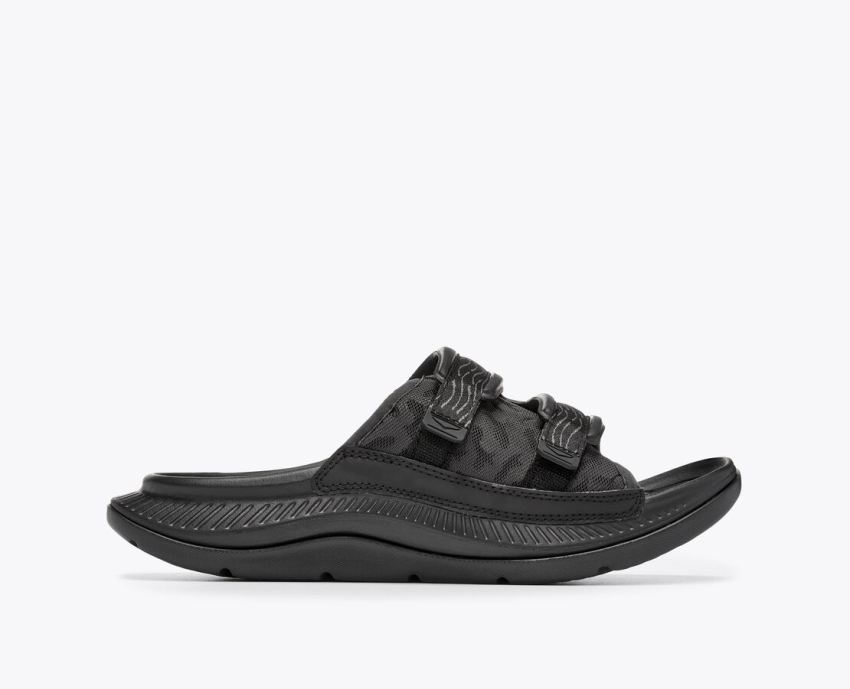 Hokas Shoes | Ora Luxe-Black / Black - Click Image to Close