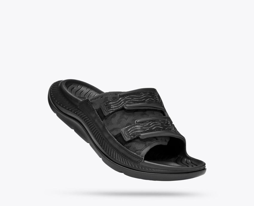 Hokas Shoes | Ora Luxe-Black / Black - Click Image to Close