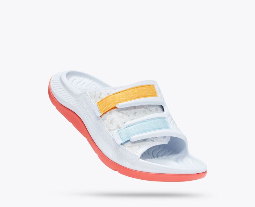 Hokas Shoes | Ora Luxe-White / Camellia - Click Image to Close