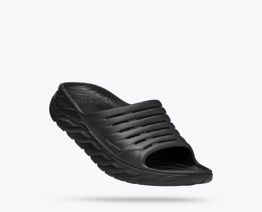 Hokas Shoes | Ora Recovery Slide-Shortbread / Shifting Sand