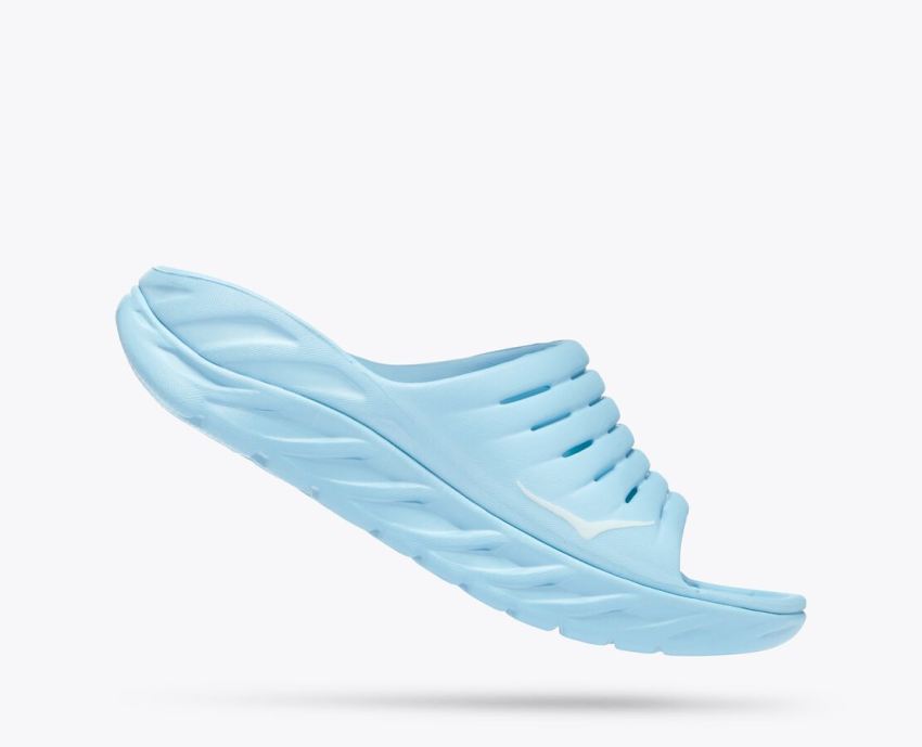 Hokas Shoes | Ora Recovery Slide-Summer Song / Country Air - Click Image to Close