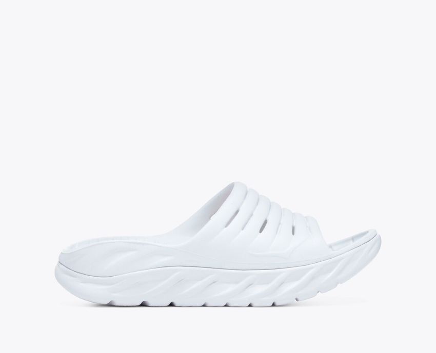 Hokas Shoes | Ora Recovery Slide-White / White