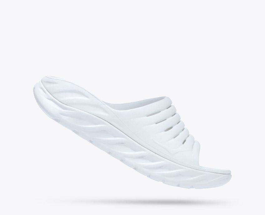 Hokas Shoes | Ora Recovery Slide-White / White