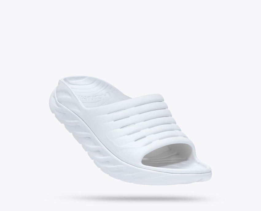 Hokas Shoes | Ora Recovery Slide-White / White