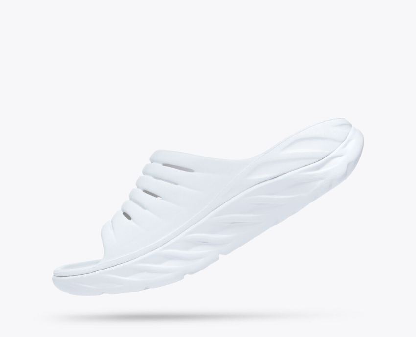 Hokas Shoes | Ora Recovery Slide-White / White