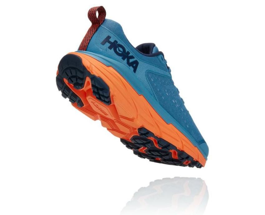 HOKA ONE ONE Challenger ATR 6 for Men Provincial Blue / Carrot