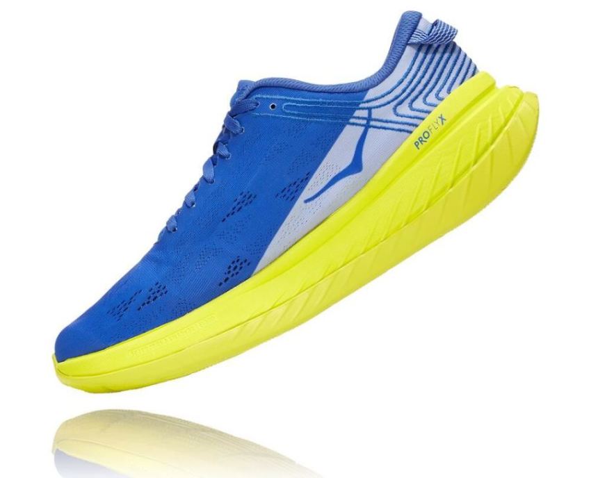 HOKA ONE ONE Carbon X for Men Amparo Blue / Evening Primrose