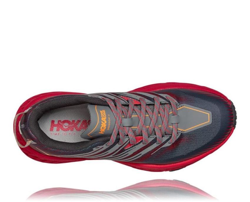 HOKA ONE ONE Speedgoat 4 for Women Castlerock / Paradise Pink