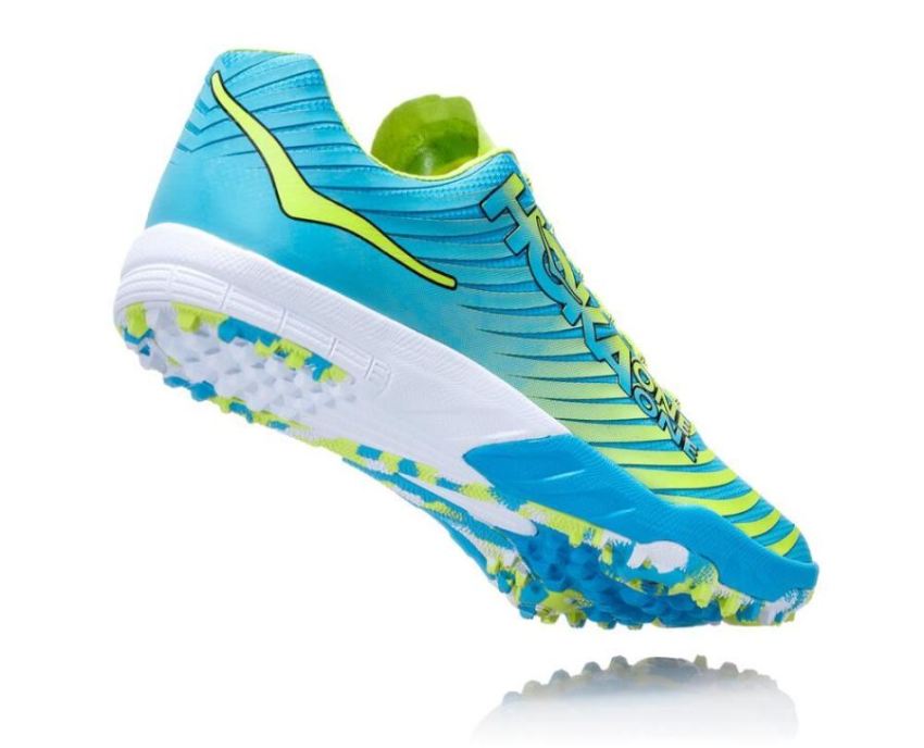 HOKA ONE ONE EVO XC Spikeless for Men Cyan / Citrus