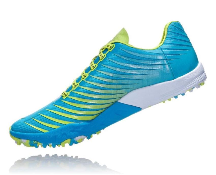 HOKA ONE ONE EVO XC Spikeless for Men Cyan / Citrus