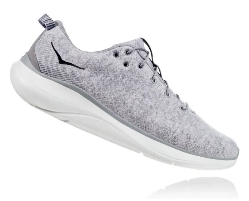 HOKA ONE ONE Hupana Flow Wool for Men Lunar Rock / Drizzle