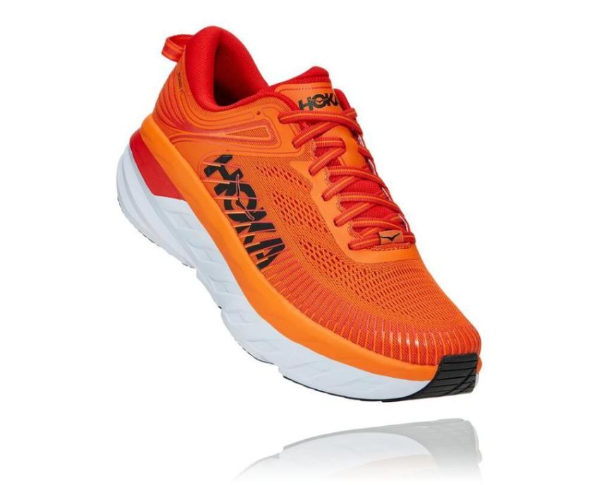 HOKA ONE ONE Bondi 7 for Women Persimmon Orange / Fiesta