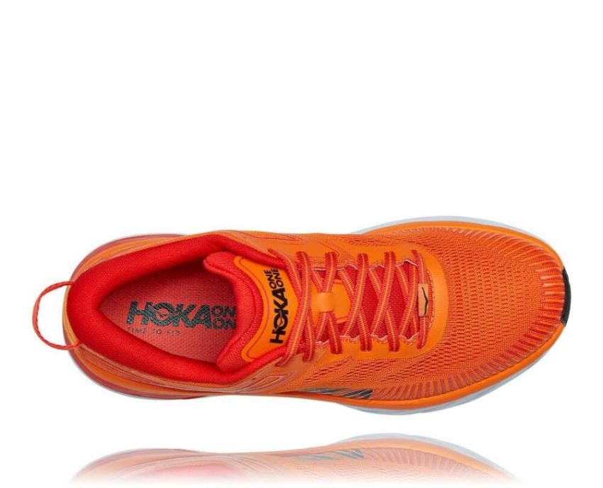 HOKA ONE ONE Bondi 7 for Women Persimmon Orange / Fiesta