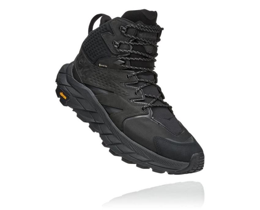 HOKA ONE ONE Anacapa Mid GORE-TEX for Men Black / Black