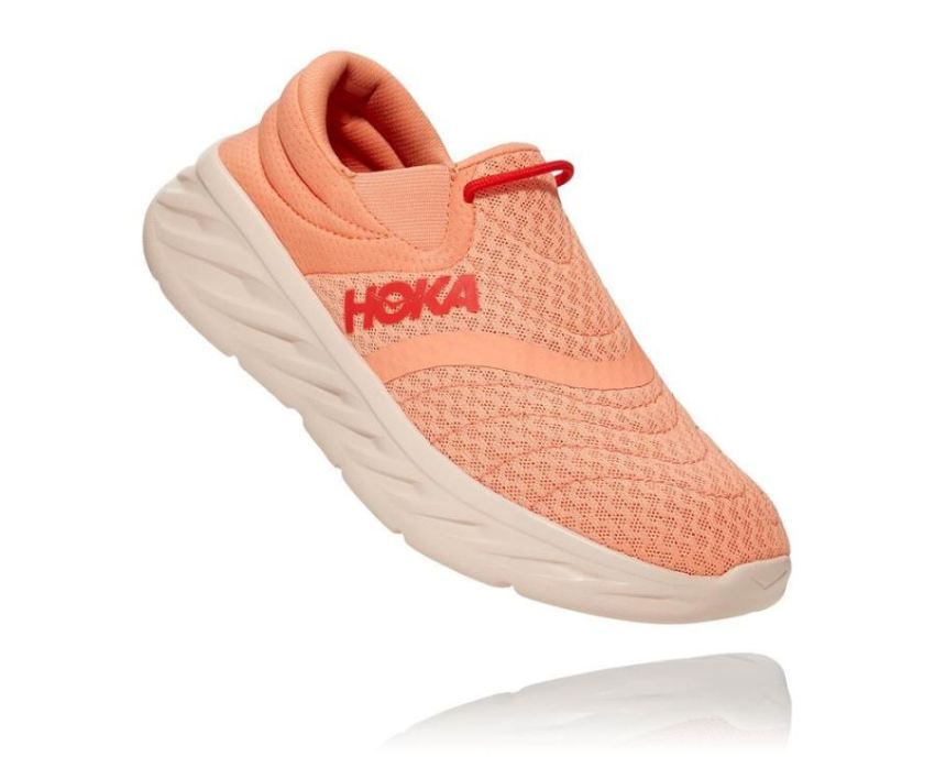 HOKA ONE ONE Ora Recovery Shoe 2 for Women Cantaloupe / Fiesta - Click Image to Close