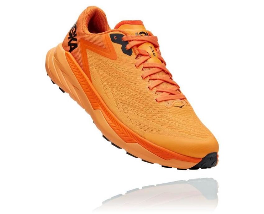 HOKA ONE ONE Zinal for Men Blazing Orange / Persimmon Orange - Click Image to Close