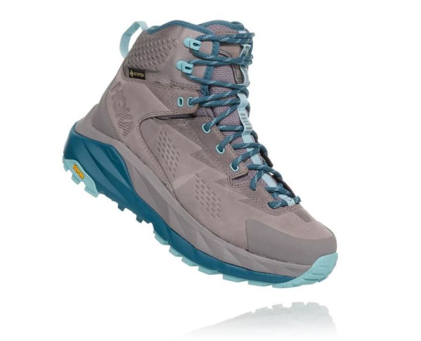 HOKA ONE ONE Kaha GORE-TEX for Women Frost Gray / Aqua Haze