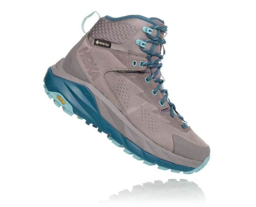 HOKA ONE ONE Kaha GORE-TEX for Women Frost Gray / Aqua Haze