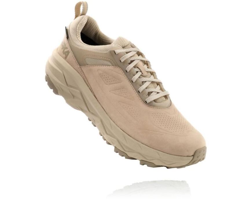 HOKA ONE ONE Challenger Low GORE-TEX for Men Oxford Tan / Dune - Click Image to Close
