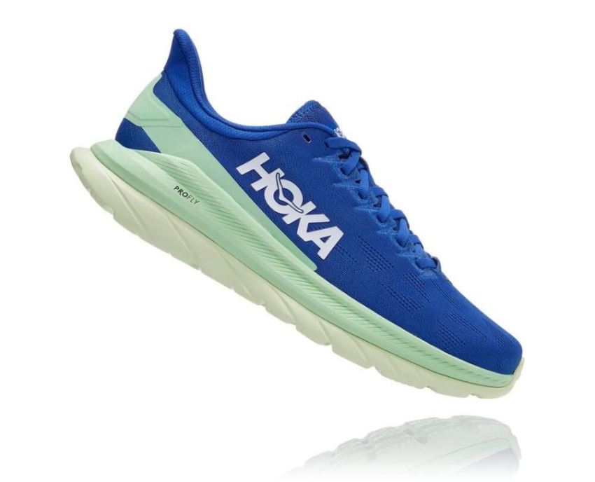 Mach 4 Running Shoe Dazzling Blue / Green Ash