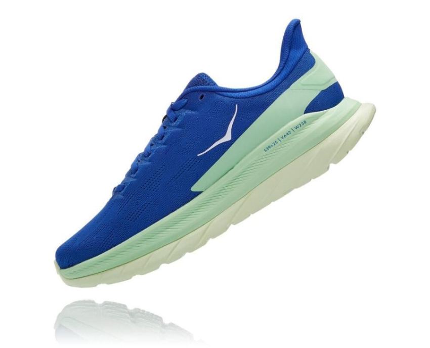 Mach 4 Running Shoe Dazzling Blue / Green Ash