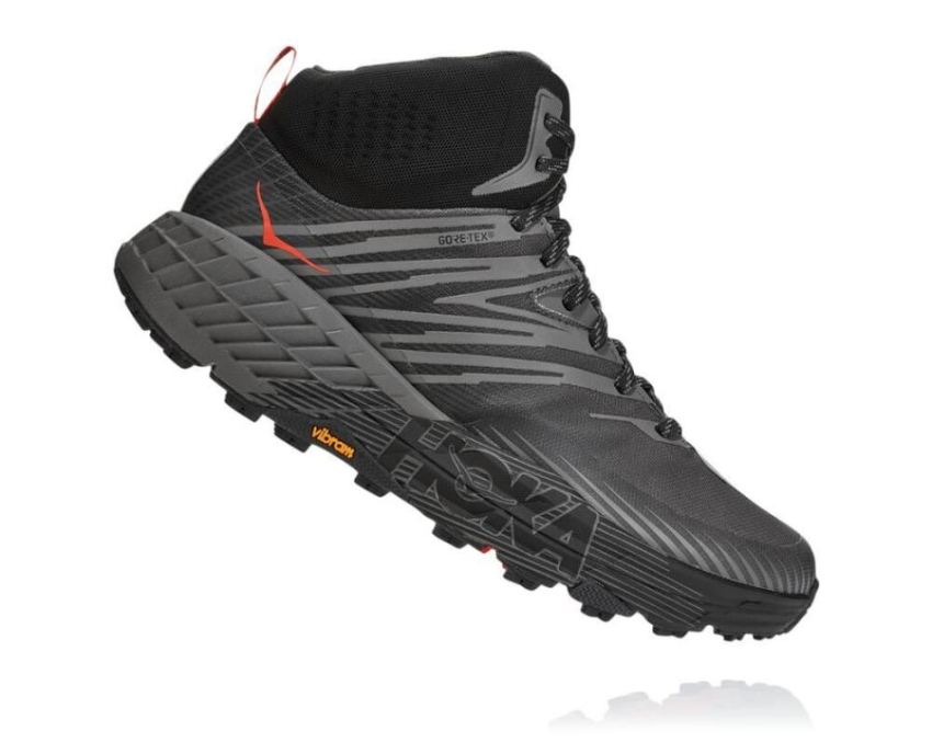 HOKA ONE ONE Speedgoat Mid GORE-TEX 2 for Men Anthracite / Dark