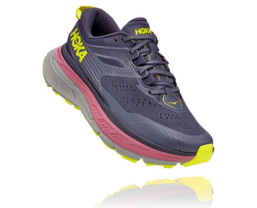 HOKA ONE ONE Stinson Atr 6 for Women Deep Well / Evening Primros - Click Image to Close