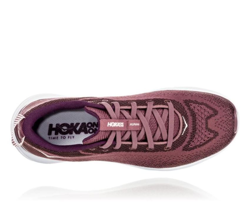 HOKA ONE ONE Hupana Flow for Women Rose Brown / Deep Mahogany