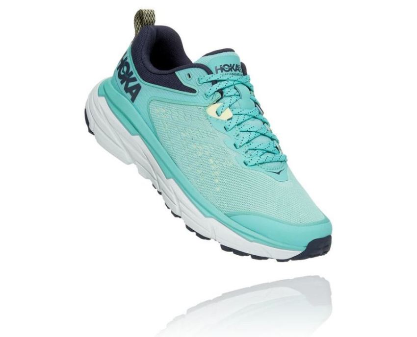 HOKA ONE ONE Challenger ATR 6 for Men Cascade / Ombre Blue - Click Image to Close