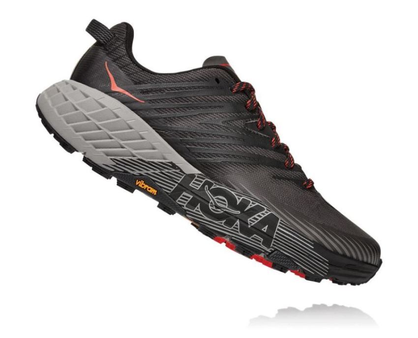 HOKA ONE ONE Speedgoat 4 for Men Dark Gull Grey / Anthracite