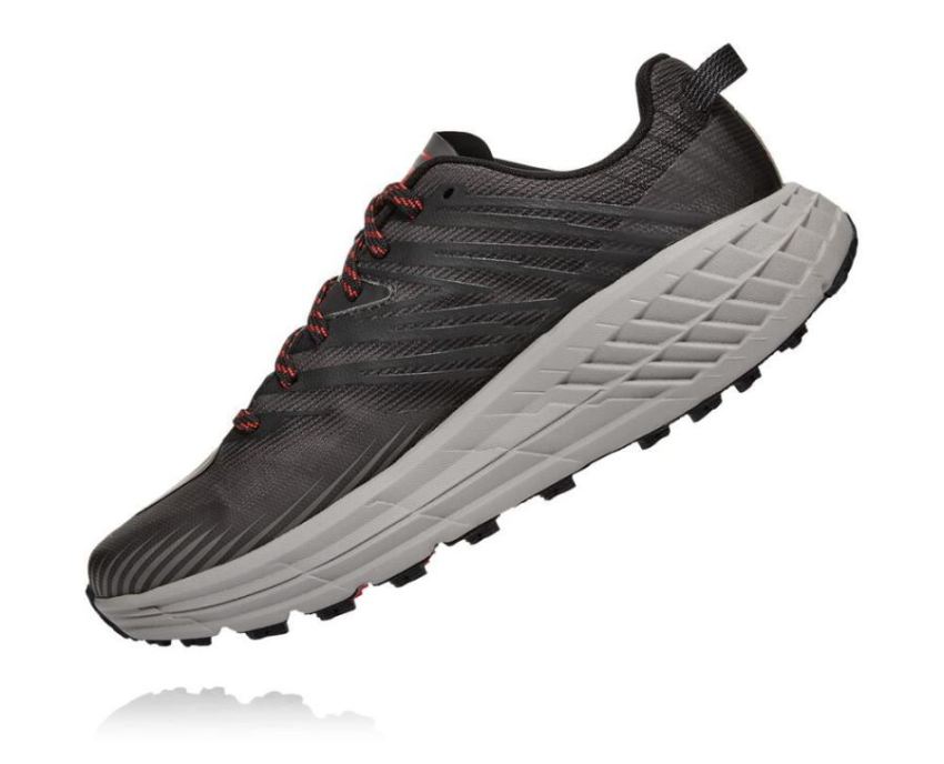 HOKA ONE ONE Speedgoat 4 for Men Dark Gull Grey / Anthracite