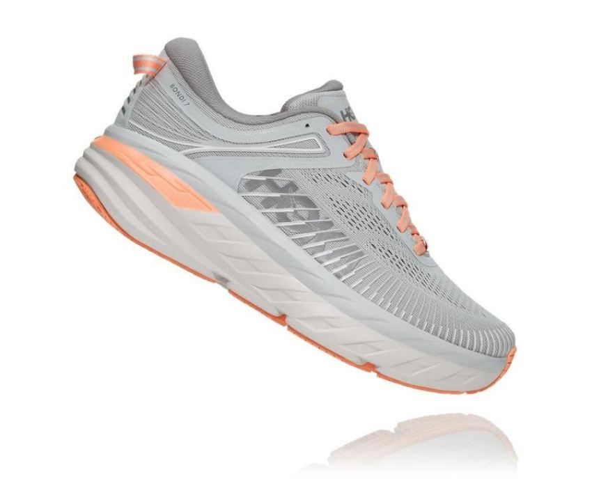 HOKA ONE ONE Bondi 7 for Men Harbor Mist / Sharkskin