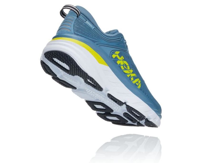 HOKA ONE ONE Bondi 7 for Women Provincial Blue / Citrus