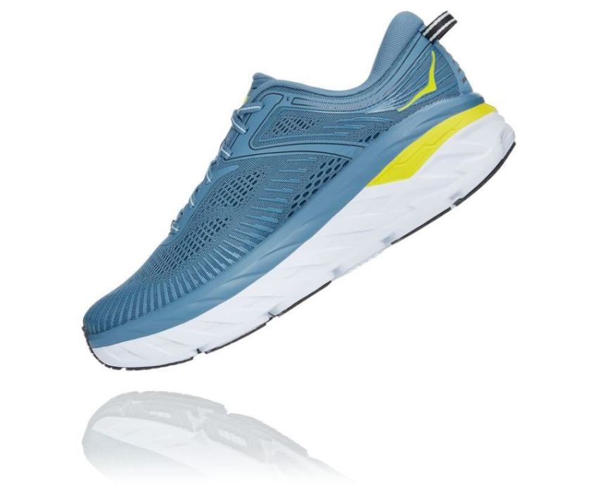 HOKA ONE ONE Bondi 7 for Women Provincial Blue / Citrus