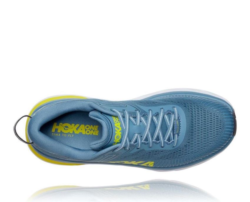 HOKA ONE ONE Bondi 7 for Women Provincial Blue / Citrus