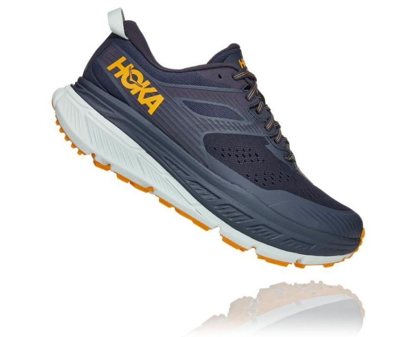 HOKA ONE ONE Stinson Atr 6 for Men Ombre Blue / Saffron