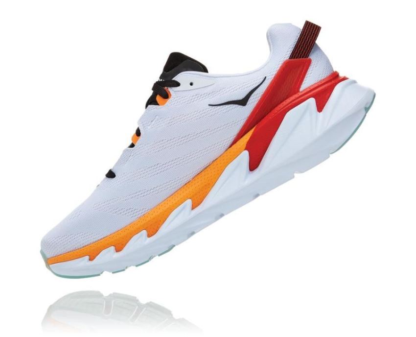 HOKA ONE ONE Elevon 2 for Men White / Blazing Orange