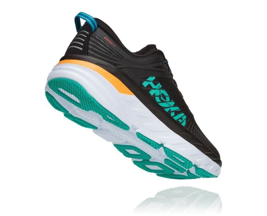 HOKA ONE ONE Bondi 7 for Men Black / Atlantis