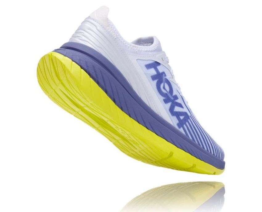 Carbon X-SPE All Gender Distance Running Shoe White / Blue Ice