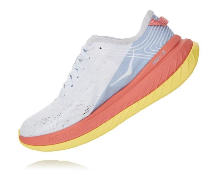 HOKA ONE ONE Carbon X for Women Nimbus Cloud / Lantana