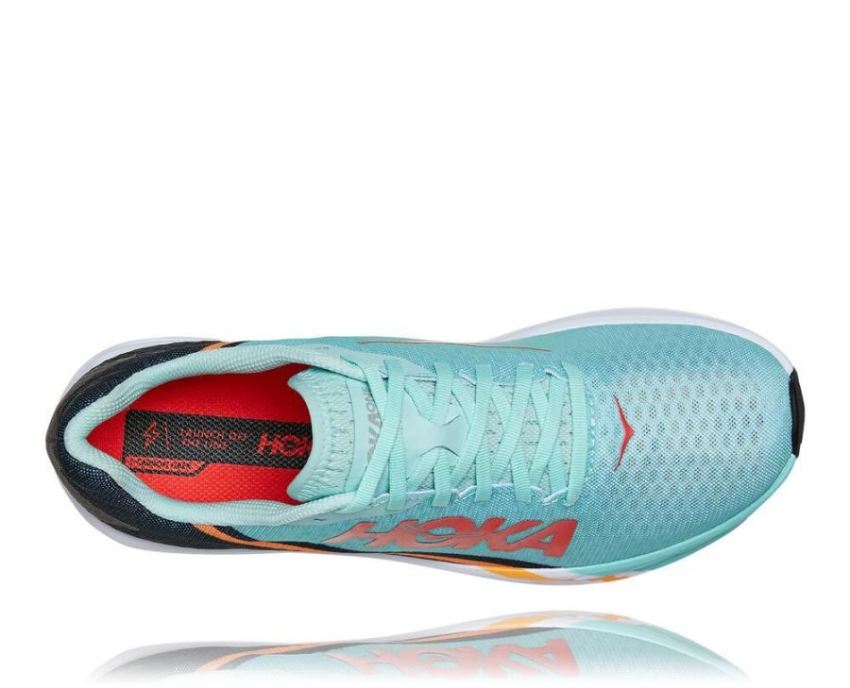 Rocket X All Gender Running Shoe Eggshell Blue / Black