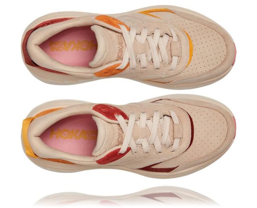 HOKA ONE ONE Bondi L Suede Shifting Sand / Multi