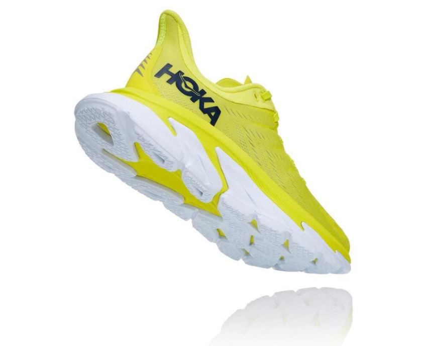 HOKA ONE ONE Clifton Edge for Men Citrus / White