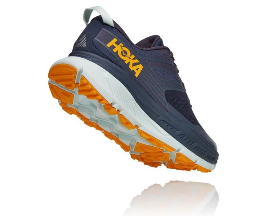 HOKA ONE ONE Stinson Atr 6 for Men Ombre Blue / Saffron