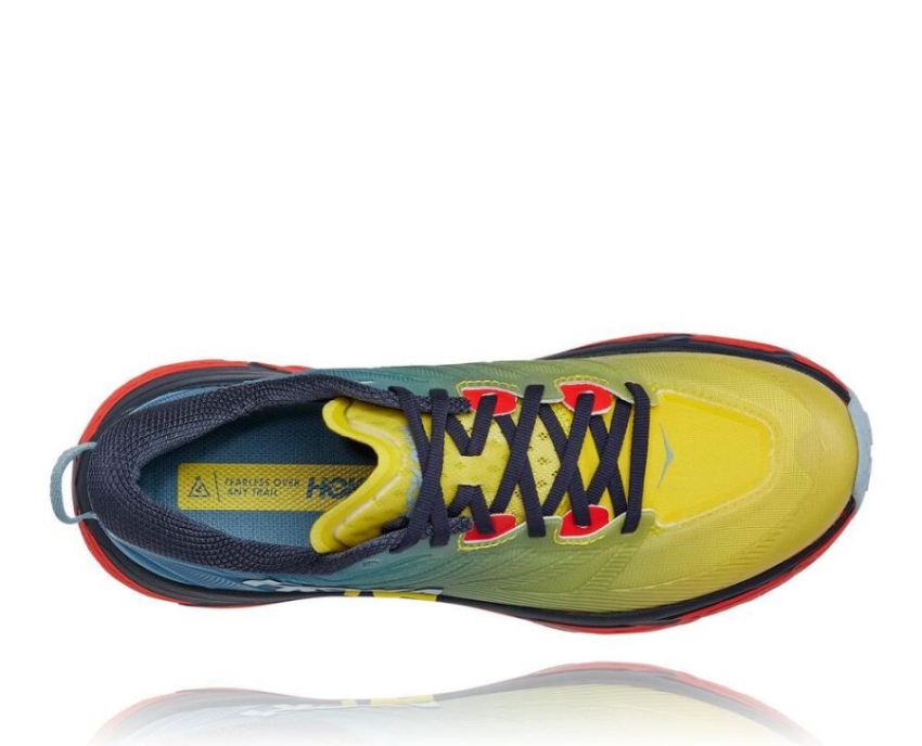 HOKA ONE ONE Mafate Speed 3 for Men Provincial Blue / Fiesta