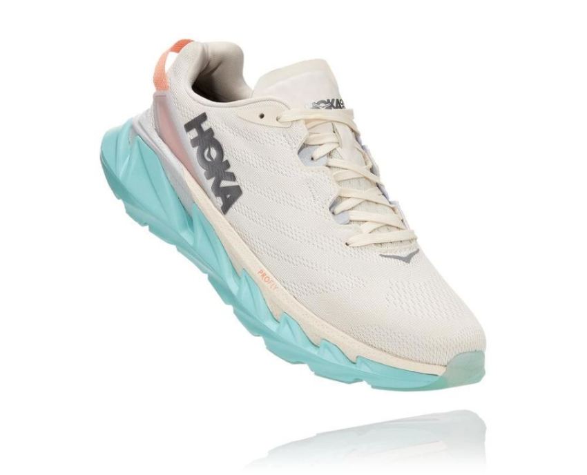 HOKA ONE ONE Elevon 2 for Women Eggnog / Eggshell Blue - Click Image to Close